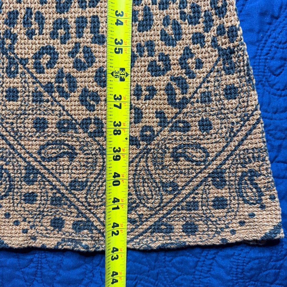Farm Rio Alyse Knit Midi dress for Leopard Paisley Bandana Print Knit Small - Picture 5 of 8